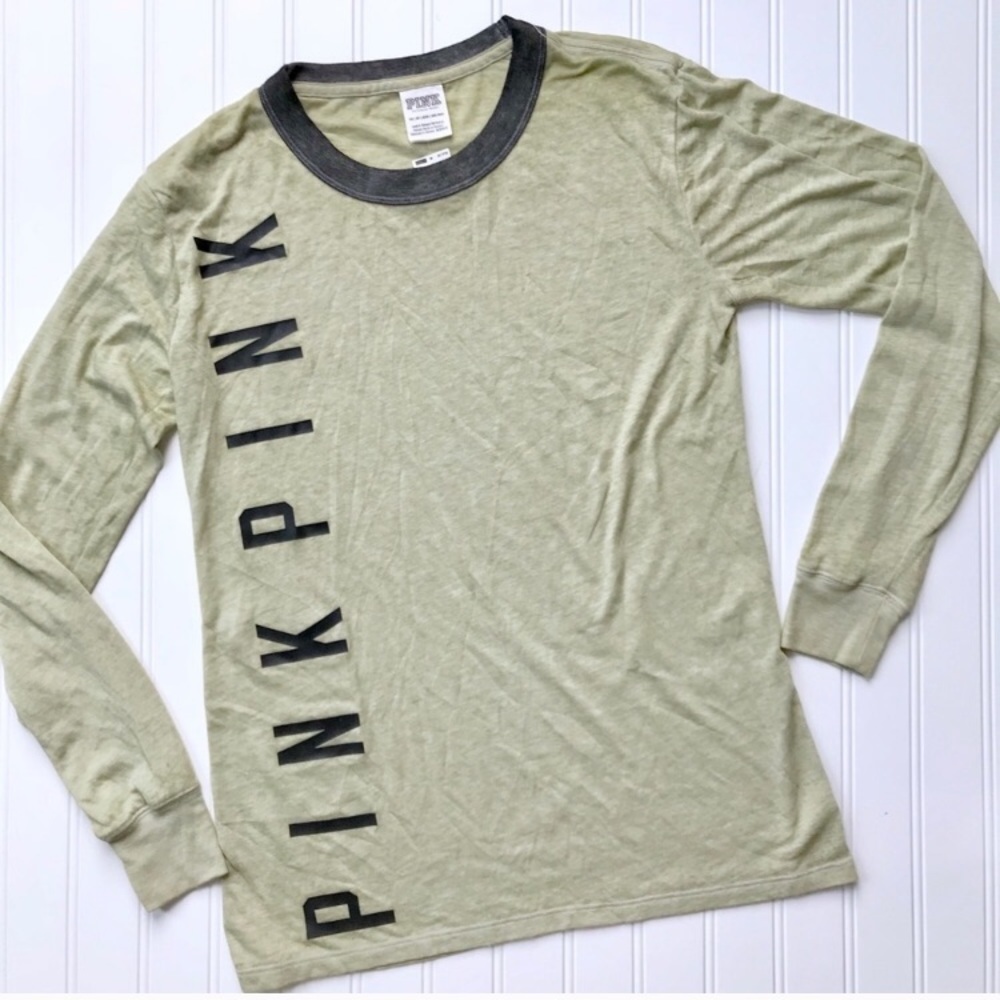 •VS PINK• burnout graphic tee